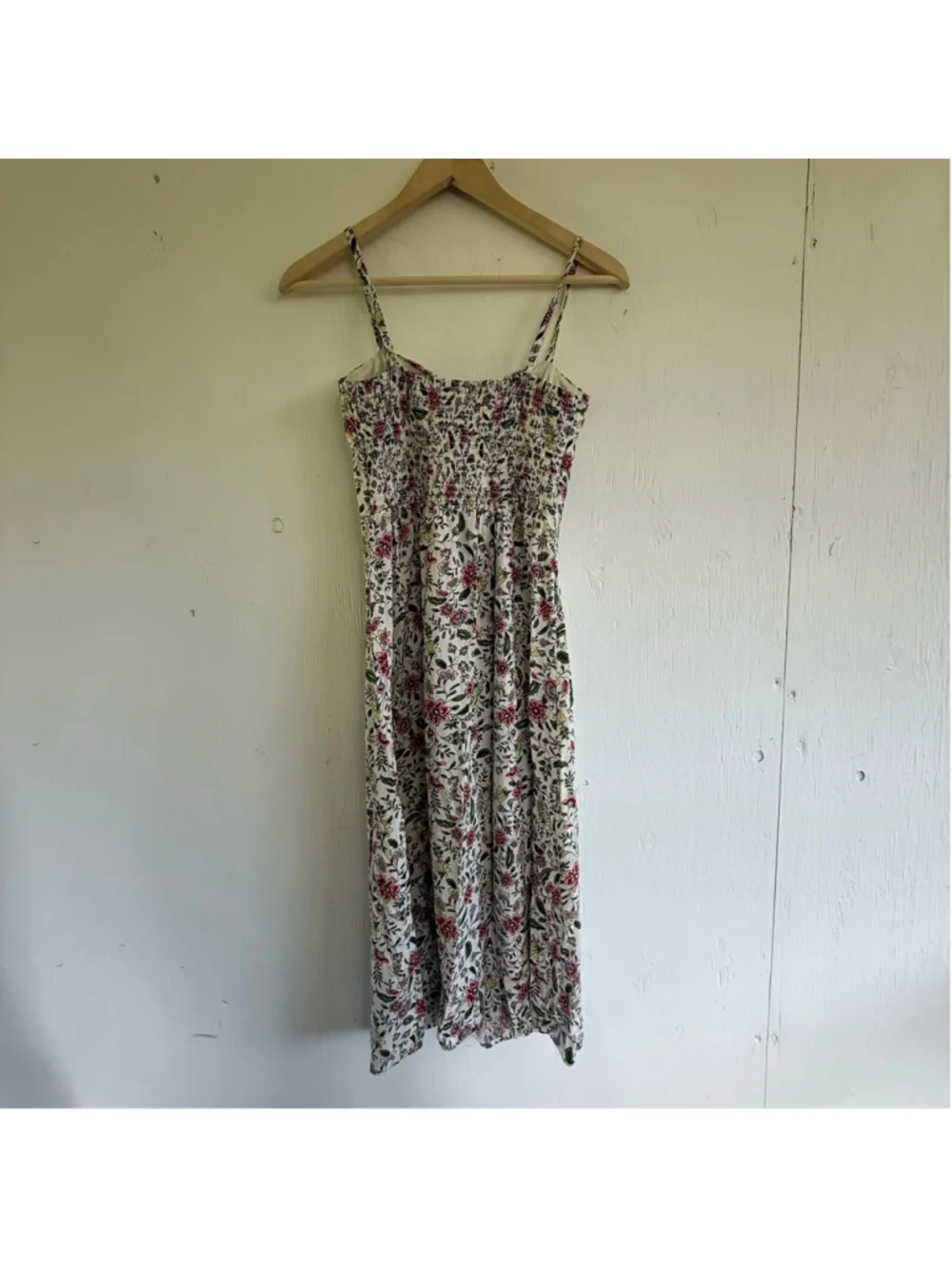 As U Wish Floral Tie-Front Midi Dress - Size S - Picture 7 of 10